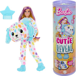 Barbie Cutie Reveal Lalka PIESEK Dalmatyńczyk Seria Kolorowe marzenia HRK41