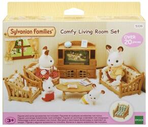 EPOCH SYLVANIAN FAMILIES WIEJSKI SALON ZESTAW MEBLI 5339 