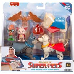 Fisher-Price DC League of Super-Pets SUPERZWIERZAKI LIGA FIGURKI PIES