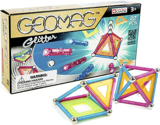 Geomag GLITTER KLOCKI MAGNETYCZNE KULKI ZESTAW