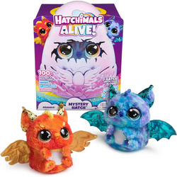 HATCHIMALS ALIVE INTERAKTYWNA MASKOTKA NIESPODZIANKA SMOK DRAGGLE JAJKO