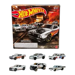 HOT WHEELS THEMED ZAMAC ZESTAW KOLEKCJONERSKI 6 AUT