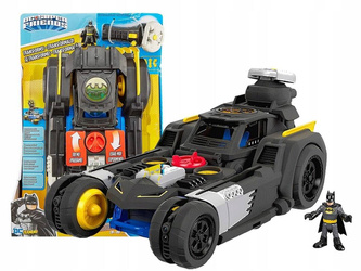 IMAGINEXT DUŻE AUTO ROBOT BATMAN TRANSFORMUJĄCY BATMOBIL 2W1 GMH33