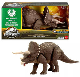 JURASSIC WORLD DINOZAUR TRICERATOPS OBROŃCA ŚRODOWISKA EKO FIGURKA HPP88