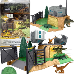 JURASSIC WORLD MINIS LABORATORIUM DINOZAURY GIGANTOZAUR PARK JURAJSKI HFF12