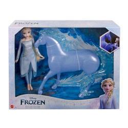 KRAINA LODU FROZEN LALKA KSIĘŻNICZKA ELSA Z WODNYM KONIEM KOŃ NOKK