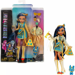 LALKA MONSTER HIGH CLEO DE NILE ZESTAW + AKCESORIA HHK54 