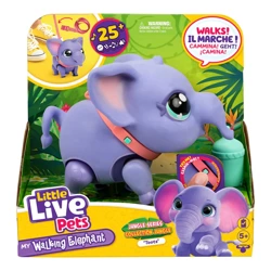 LITTLE LIVE PETS INTERAKTYWNY SŁOŃ SŁONIK TOOTS CHODZĄCY DŹWIĘKI REAKCJE