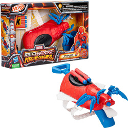 MARVEL NERF WYRZUTNIA Sieci SPIDERMAN ARACHNO Mechstrike Mechasaurs F6677