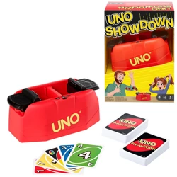 MATTEL UNO SHOWDOWN GRA KARCIANA RODZINNA KARTY WYRZUTNIA 