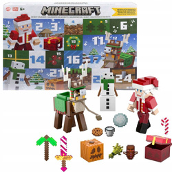 MINECRAFT KALENDARZ ADWENTOWY FIGURKI NIESPODZANKI  HXM86