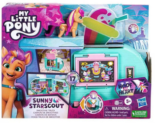 MY LITTLE PONY KUCYK SUNNY STARSCOUT TRUCK CIĘŻARÓWKA ZE SMOOTHIE FIGURKA