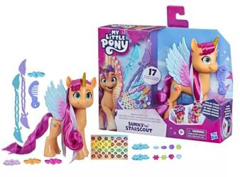 MY LITTLE PONY SUNNY Starscout z Modną Wstążką F3873 AKCESORIA