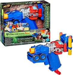 NERF PISTOLET TRANSFORMERS AUTOBOT RISE OF THE BEASTS 2W1 OPTIMUS PRIME