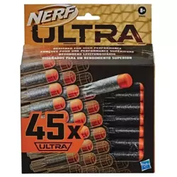 NERF ULTRA ZESTAW DO WYRZUTNI 45 STRZAŁEK HASBRO