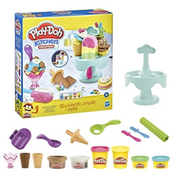 PLAY-DOH Ciastolina KARUZELA Z LODAMI F5332 E5112 HASBRO ZESTAW DLA DZIECI