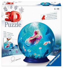 PUZZLE 3D Ravensburger Mermaid MAŁA SYRENKA