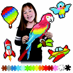 PUZZLE Puzzelki Pixelki ZESTAW W Powietrzu 1500 EL