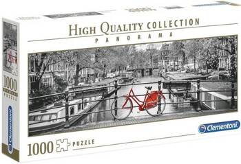 PUZZLE WIDOK PANORAMA AMSTERDAM BICYCLE 1000 EL