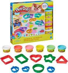 Play Doh Ciastolina Kształty  6 tub E8534