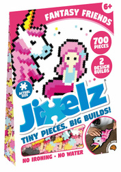 Puzzelki Pixelki Jixelz Jednorożec 700 el. Syrenka