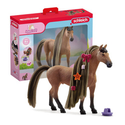 SCHLEICH KOŃ OGIER Akhal-Teke WŁOSY SOFIAS KONIK DO STYLIZACJI 42621