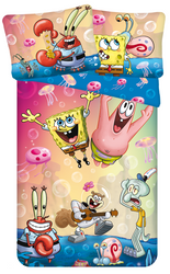 SPONGEBOB GĄBKA PAN GĄBECZKA POŚCIEL DZIECIĘCA 140X200