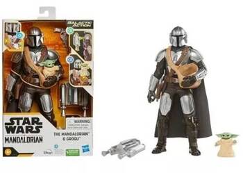 STAR WARS GALACTIC The Mandalorian & Grogu z dźwiękami INTERAKTYWNY