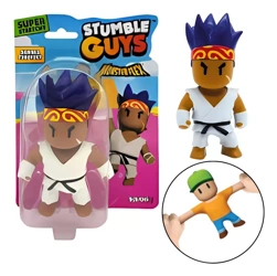 STUMBLE GUYS MONSTER FLEX ROZCIĄGLIWE GUMOWE FIGURKI SENSEI FIREFIST