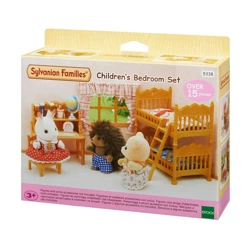 SYLVANIAN FAMILIES WIEJSKI POKÓJ DZIECIĘCY ŁÓŻKO PIĘTROWE ZESTAW