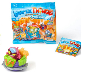 Super Zings Super Things 7 seria Power Machines Pojazd Powerjet + figurka