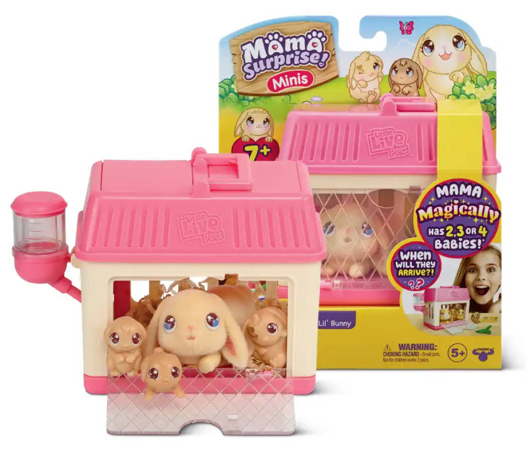 Mama Surprise! Mini - Myszki - Zabawki Little Live Pets: interaktywne  zabawki dla dzieci - Sklep z zabawkami